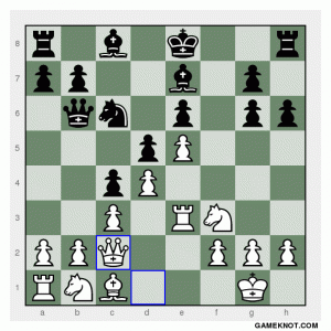 Chess long castling 