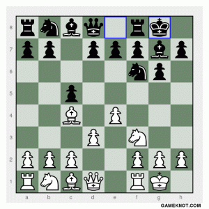 Queenside castling as an attacking idea in the Queen's Gambit