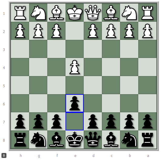Chess openings - French Defence 