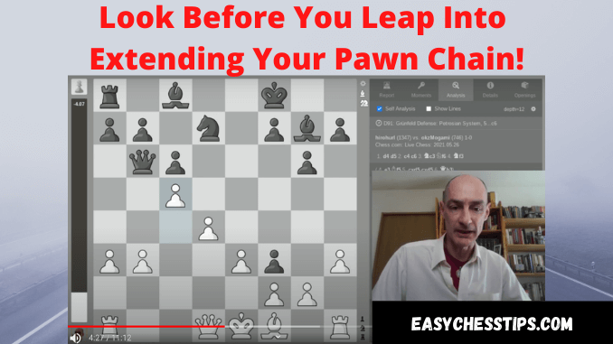 Beginner Positional Play Masterclass: Pawn Chains at 4:30PM ET, !challenge  !kick